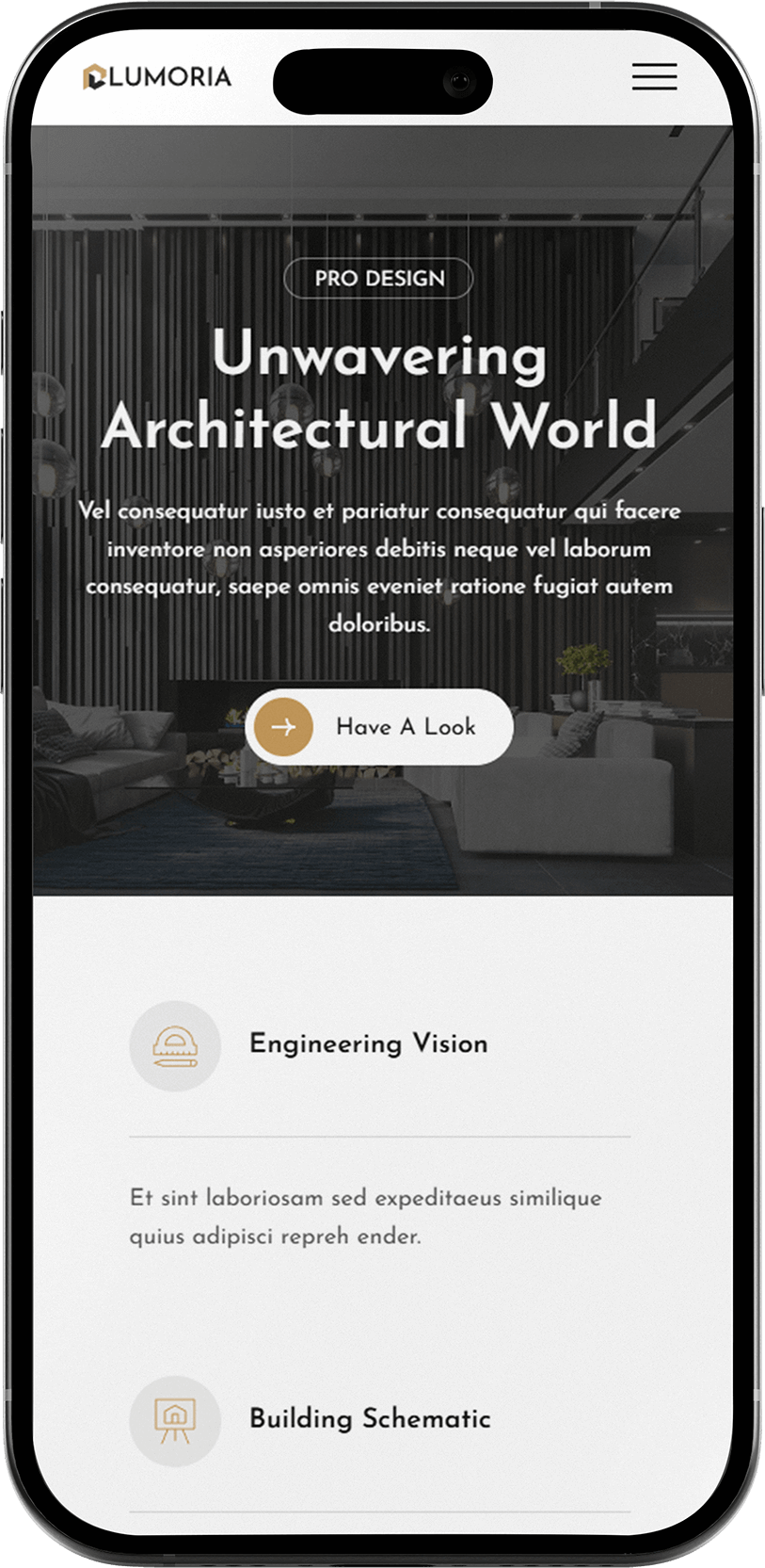 Lumoria Mobile App